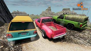 Cars Vs Leap Of Death #96 | BeamNg Drive | GM BeamNg