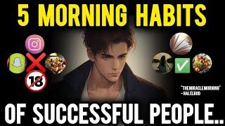 "5 Morning Habits That Will Transform Your Life | Miracle Morning-Hal Elrod| #motivation