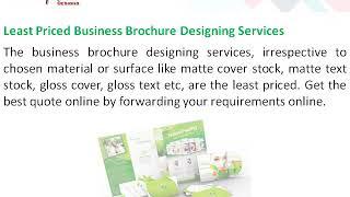 Brochure Design Services That Every Business Needs