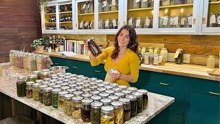 That’s a lot of Herbal Tinctures | The Beekeeper’s Apothecary |