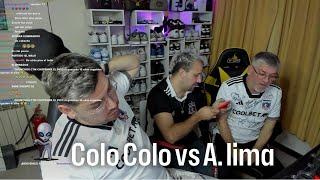 Compacto Alianza Lima vs Colo Colo (resumen twitch) Mi papa se vuelve loco...