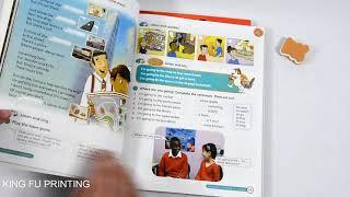 Custom school books printing factory