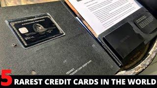 Top 5 Rarest Credit Cards in the World 2023 | Top 5 Exclusive Credit Cards for the Rich & Famous