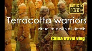 Virtual tour to Terracotta warriors museum-兵马俑-HD |  China travel vlog