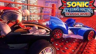 Affrontement sur le circuit Shinobi sur Sonic&SegaAll-StarsRacingTransformed | Metalblaze