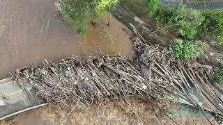 Red Hill, NC Drone Aerial After Historic Hurricane Helene Flood | September 27th, 2024