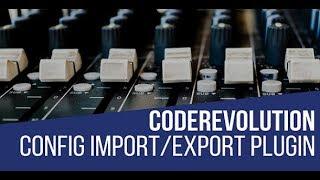 CodeRevolution Configuration Import/Export Helper Plugin for WordPress