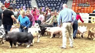 2022 Ohio State Fair – Reserve Grand Champion Market Barrow