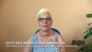 Intervista a Maria Luisa Mirabella sulle Costellazioni Familiari