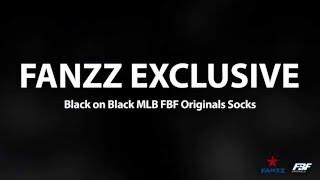 FANZZ Exclusive Black on Black MLB FBF Socks!