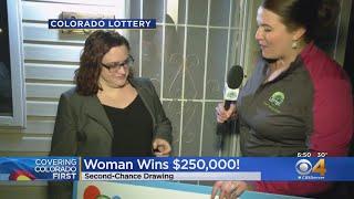 Jamie K. Surprised With $250,000 Check From Colorado Lottery