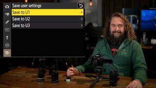 Nikon Z50II Setup Guide: Customizing Advanced User Modes (Video 2 of 2)