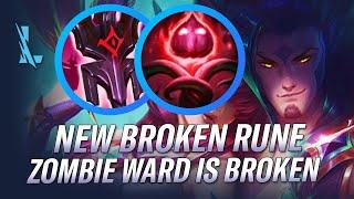 *NEW* BROKEN RUNE SETUP! ZOMBIE WARD IS OP! CHALLENGER RAKAN GAMEPLAY | RiftGuides | WildRift