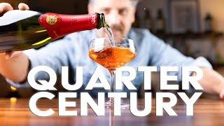 The QUARTER CENTURY! Make this brand new cocktail for 2025