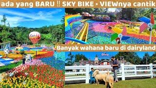 Cimory DAIRYLAND Puncak Bogor‼️INFO HARGA wahana terbaru 2022 • SKY BIKE nya bikin nagih..