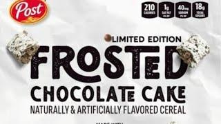 Post Frosted Chocolate Cake Cereal Review