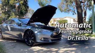 Tesla Model S Power Frunk Upgrade Transformation By Dr.Tesla