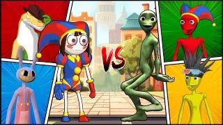 FUNNY CARTOON DANCE SHOW DOWN | Digital Circus vs Alien Dame