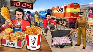 Coolie Ka KFC Chicken Lunchbox Amir Naukar Train Coolie Wala Hindi Kahaniya Hindi Moral Stories