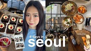 4 days in Seoul South Koreabest restaurants, cafes, shopping (hongdae, myeongdong,itaewon)