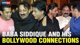 Baba Siddique news: When Baba Siddique reunited Shah Rukh Khan and Salman Khan