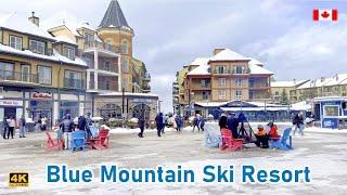 Blue Mountain Ski Resort in Ontario 4K CANADA Travel