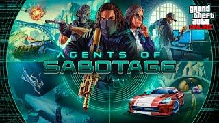 Intro + The Brute Force File - Agents of Sabotage | GTA V Online Livestream