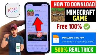 MINECRAFT DOWNLOAD IOS | HOW TO DOWNLOAD MINECRAFT FOR FREE IN IPHONE | MINECRAFT IOS DOWNLOAD FREE