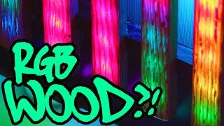 I made RGB WOOD!! - Full RGB PC Part 2