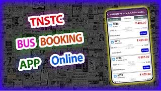 TNSTC Bus Booking App in Tamil