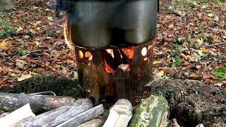 Der Bushcraftrobin testet den Friendstove vom Klemens Nowak (Friendstuff)