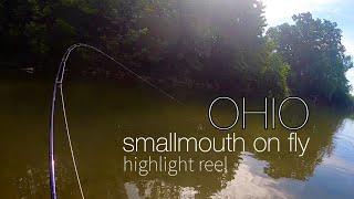 Fly fishing in Ohio for smallmouth bass