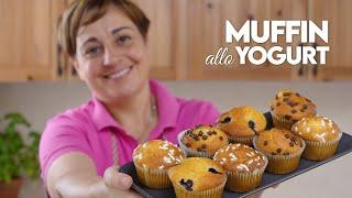 Yogurt Muffins - Easy Recipe Homemade by Benedetta Rossi