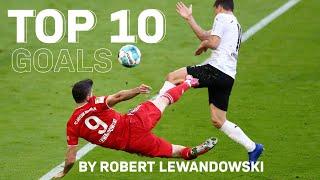 Goalscoring machine = Robert Lewandowski!  | Top 10 Goals by #Lewangoalski | FC Bayern