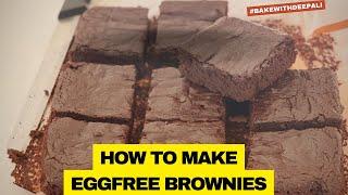 Eggless Chocolate Brownies | Easy Brownies Recipe -Eggless Version