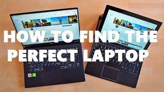 LAPTOP BUYING GUIDE - How to Find and Purchase The PERFECT Laptop For You