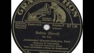 BOLERO  Ravel  * Trombone Solo First Rec. 1930 * Soloist: André Lafosse