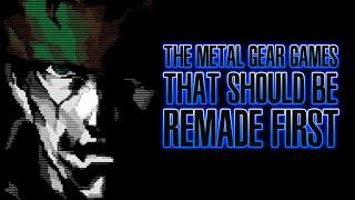 The Metal Gear Games That Should've Been Remade First