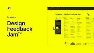 Figma freebie — Design Feedback Jam™