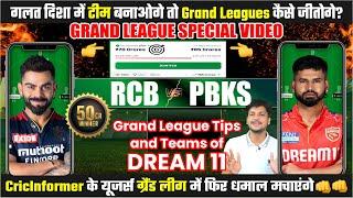 RCB vs PBKS Dream11 Team Today Prediction, PBKS vs RCB Dream11: Fantasy Tips, Stats, Team #dream11