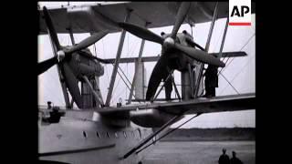 Iris III - Giant British Flying Boat Launched