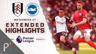 Fulham v. Brighton | PREMIER LEAGUE HIGHLIGHTS | 3/2/2024 | NBC Sports