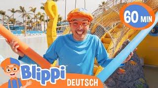 Blippi im Wasserpark | Blippi Deutsch | Abenteuer und Videos für Kinder