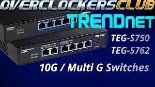 TRENDnet TEG-S750 and TEG-S762 Switch Review!