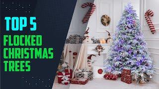 The Top 5 Flocked Christmas Trees of 2024 That Will Make Your Neighbors JEALOUS | Christmas 2024 |