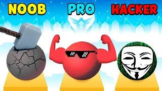 NOOB vs PRO vs HACKER - Rolling Sky