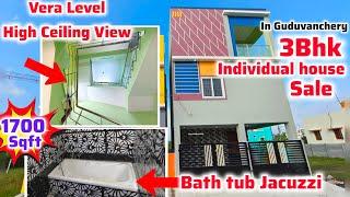 Massive Size3bhk Individual House Sale1700sqftWith Modular Kitchen & Full Furnished