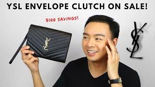 DON'T PAY FULL PRICE ON YSL! YSL Envelope Clutch Turn Crossbody Review/$aving Hacks/WhatFits/Modshot