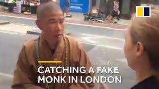 Fake monk: Buddhist crusader catches one on London street