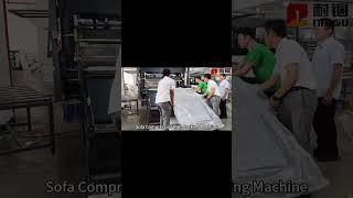 Sofa Compression Roll-Packing Machine | Efficient & Compact Packaging Solution | NAIGU